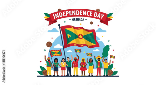 Celebrating Grenada's Independence Day with Festive National Pride
