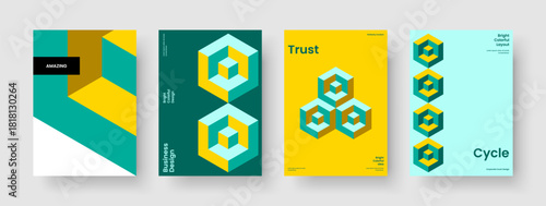 Modern Brochure Layout. Isolated Flyer Design. Geometric Business Presentation Template. Background. Report. Book Cover. Banner. Poster. Catalog. Handbill. Pamphlet. Journal. Brand Identity