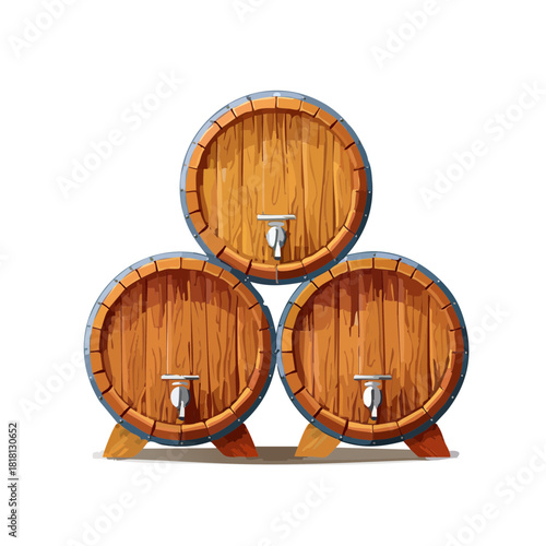 Cask Storage Illustration