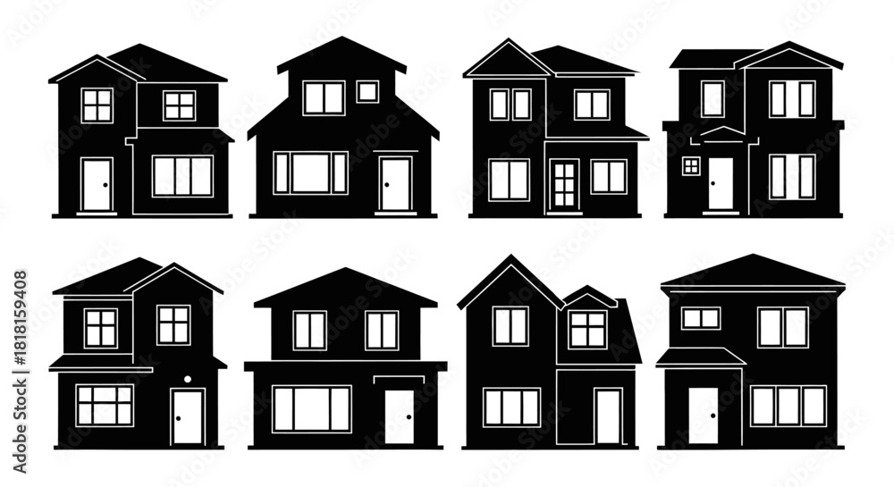 Fototapeta premium Abstract vector graphic with curved lines and geometric shapes in rgb color model