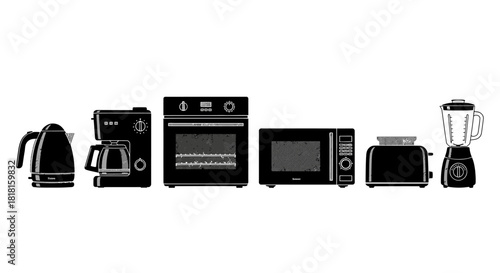 Abstract vector graphic with geometric shapes and lines in rgb color model