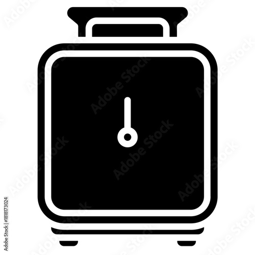 Weighting Machine icon vector image. Can be used for Laundry.