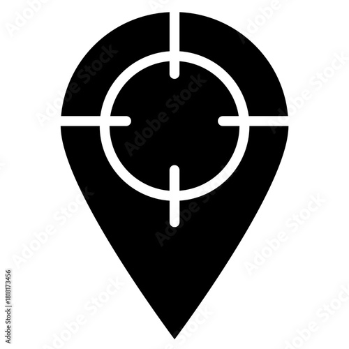 Location pins icon vector image. Can be used for Trekking.
