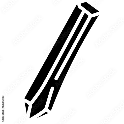 3d Pen icon vector image. Can be used for Printing.