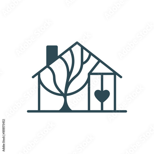 Modern House Logo Vector Design