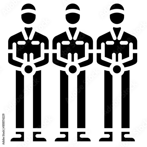 Group Golf icon vector image. Can be used for Golf.