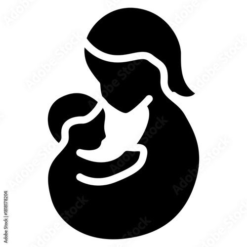Positive Parenting icon vector image. Can be used for Child Adoption.