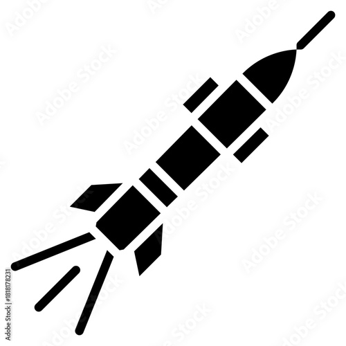 Antitank icon vector image. Can be used for Shooting.