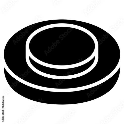 Nurse Call Button icon vector image. Can be used for Nursing.