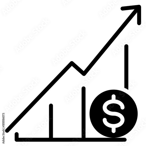 Ad Revenue icon vector image. Can be used for Video Blog.