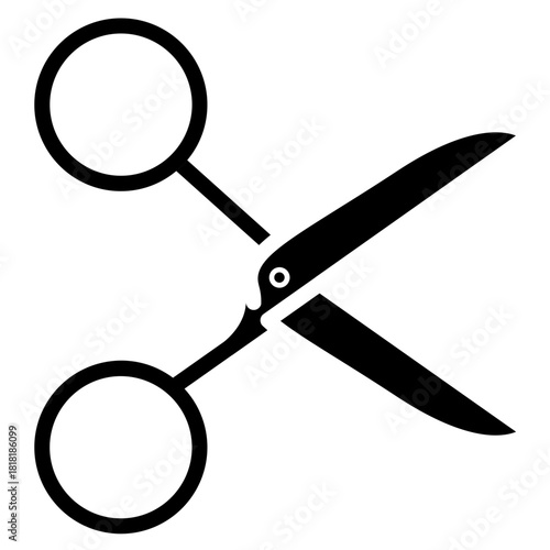 Cut Tool icon vector image. Can be used for Video Blog.