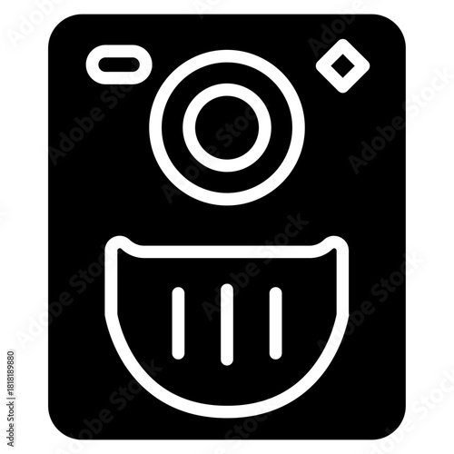 Body Camera icon vector image. Can be used for Crime Investigation.