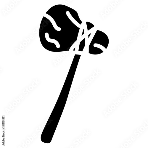 Neolithic Axe icon vector image. Can be used for Archeology.