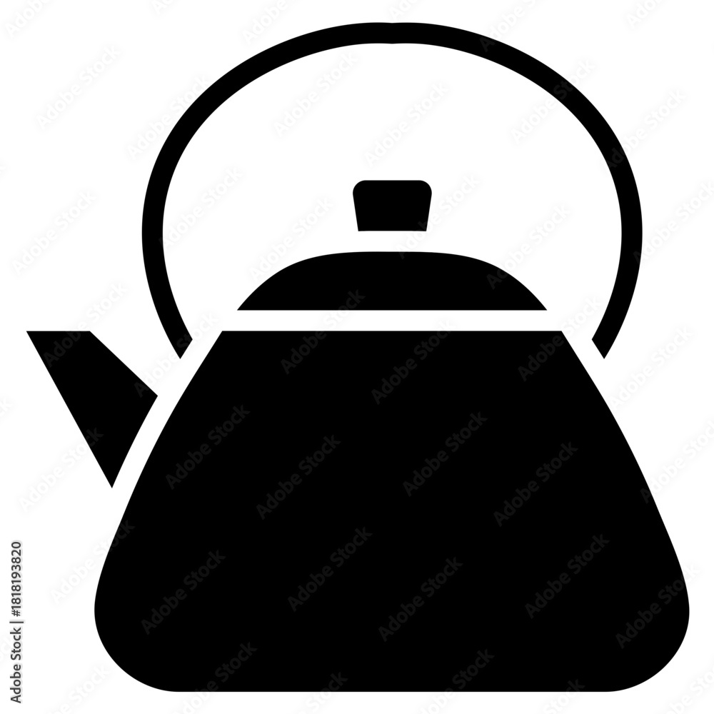 Obraz premium Tea Kettle icon vector image. Can be used for Nursing Home.