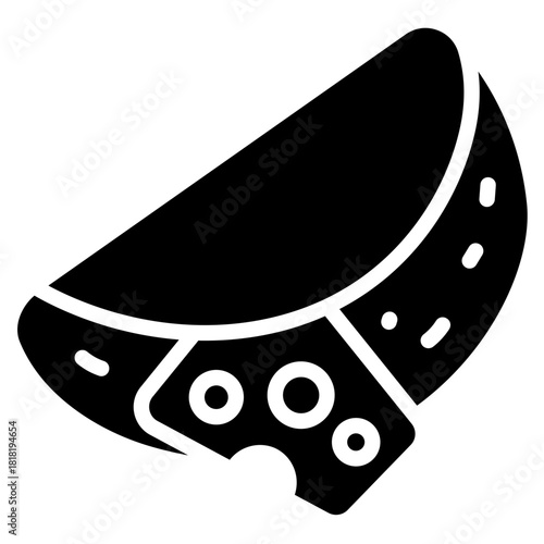 Cheese Omelette icon vector image. Can be used for Brunch.