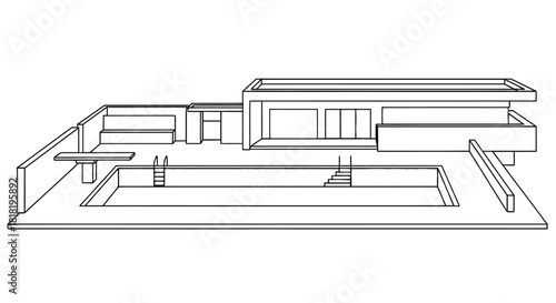 Dive into modern luxury with this stunning pool and minimalist home