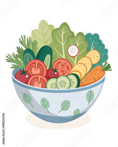 vegetables in a bowl