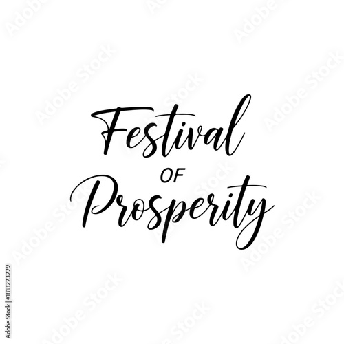 Festival of prosperity isolated on transparent background