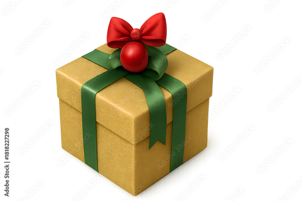 Obraz premium christmas gift box