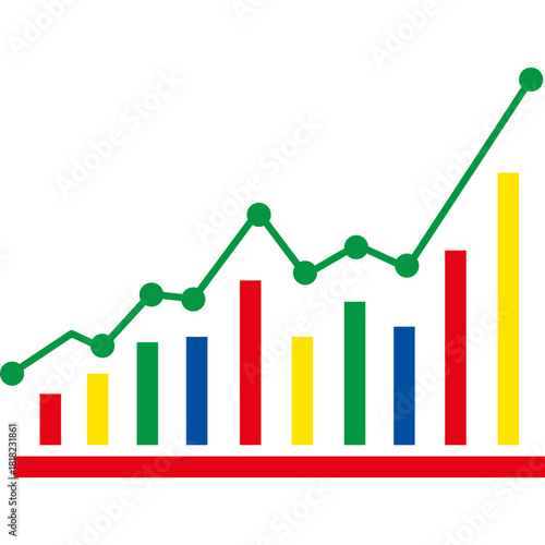 Business Chart Graphic Illustration