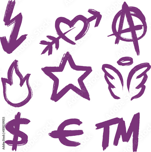 Hand Drawn Street Doodle Icon Set 15