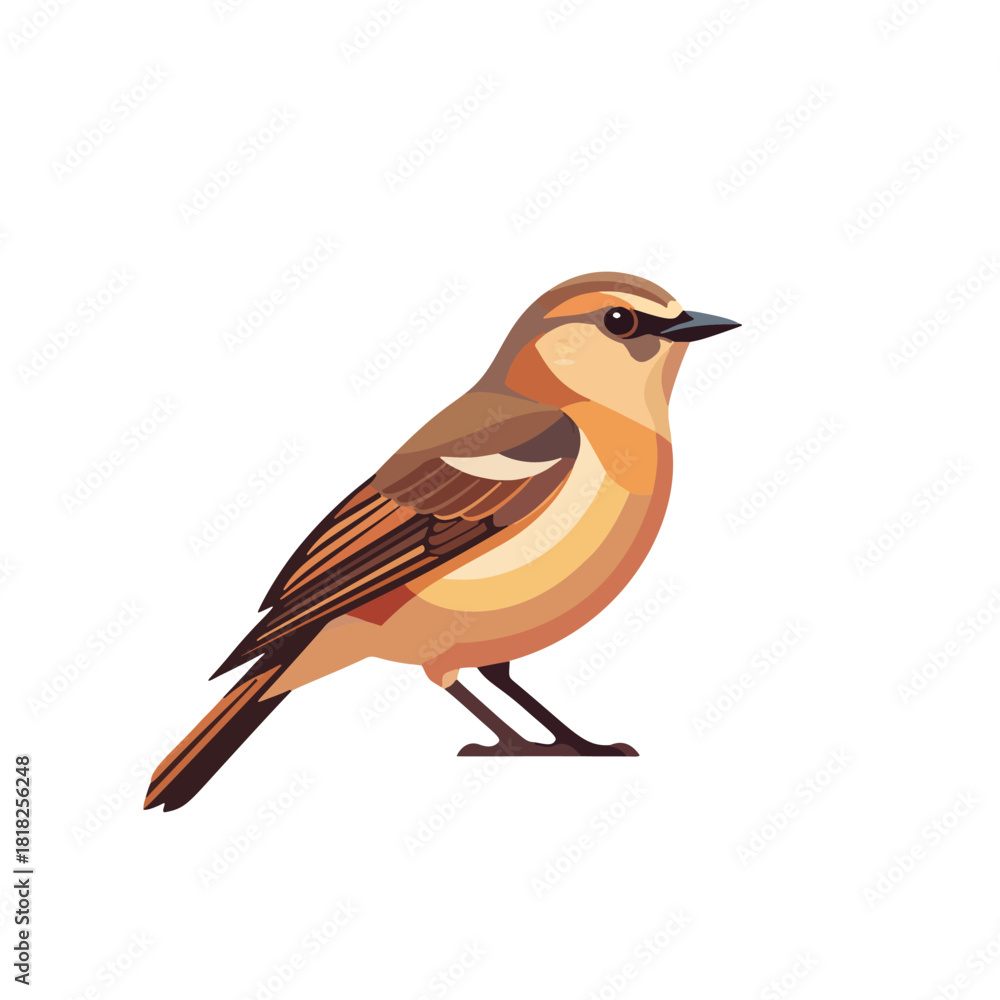 Obraz premium Exotic bird logo with beautiful feathers with dynamic and minimalist design lines reflecting elegant luxury
