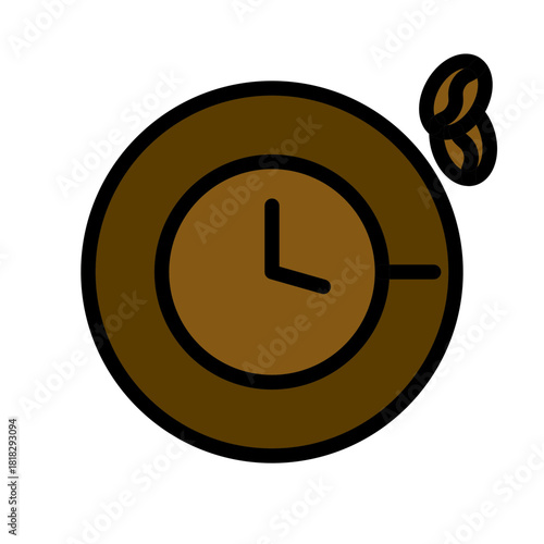 coffee house icon line color  logo symbol design simple  