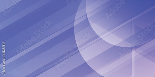 Elegant Lilac Geometric Background - Modern Style Pattern for Web Design
