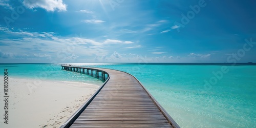 Fototapeta Naklejka Na Ścianę i Meble -  Tropical toucan perched among lush green trees in a dense forest, focusing on bird species and their natural environment