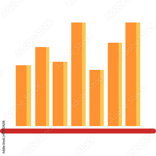 Business Chart Graphic Illustration 