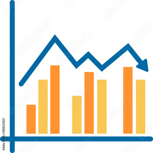 Business Chart Graphic Illustration 