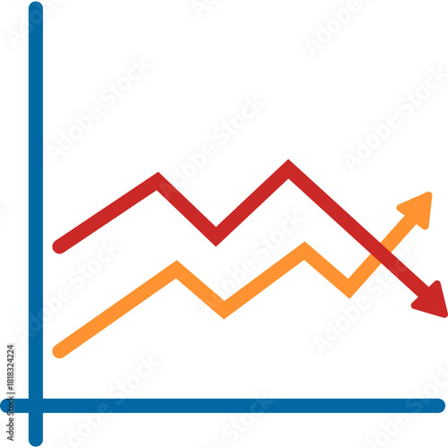 Business Chart Graphic Illustration 