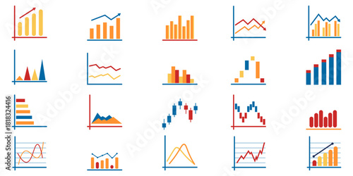 Business Chart Graphic Illustration 