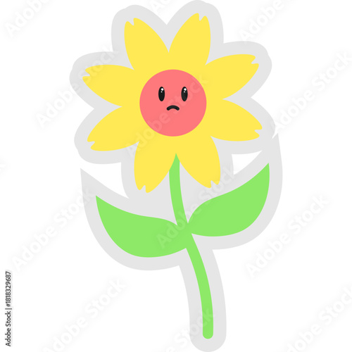 Cute Flower Sticker Decoration