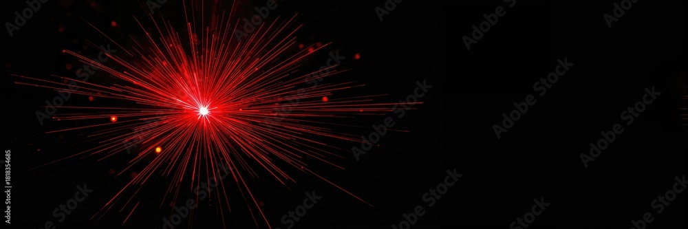 Fototapeta premium Flare energy and line effect background used for visual design, serving as a dynamic layout element