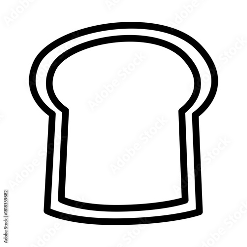 Toast icon vector set. Bread illustration sign collection. toast bread symbol. bakehouse Logo. Breads web icons.