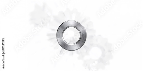 Washer connecting two fabri...