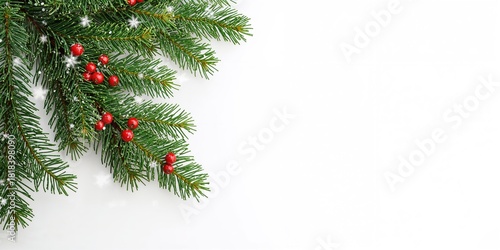 Christmas background featur...
