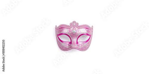 Pink and silver carnival ma...