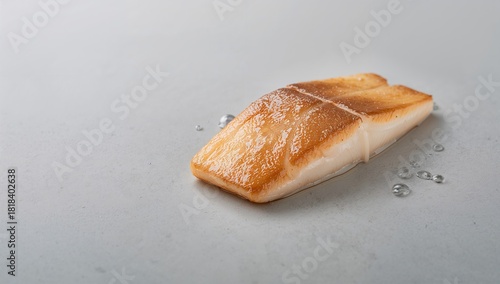 Close up of fresh fish on g...