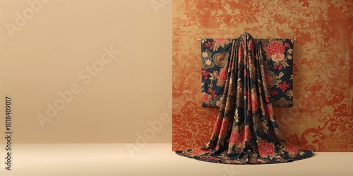Traditional Japanese fabric...