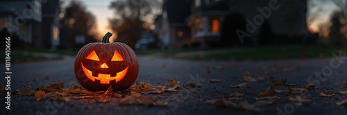 Halloween pumpkin decoratio...