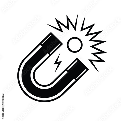 Magnet Energy Field Lines Background