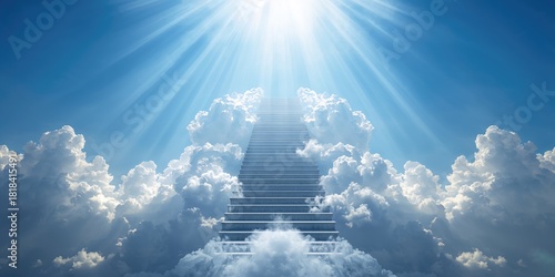 Staircase ascending towards...