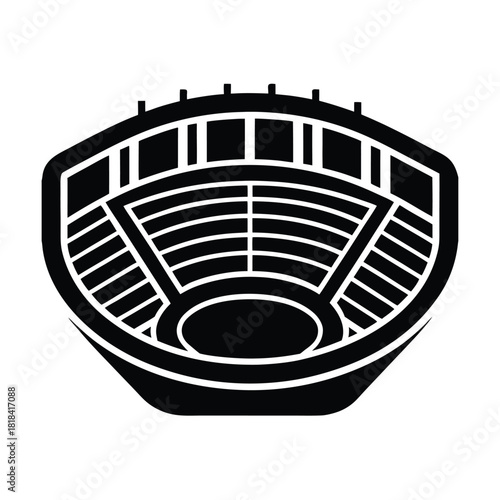 Maracan Football Field Icon