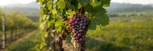 Ripening grapes in a tradit...