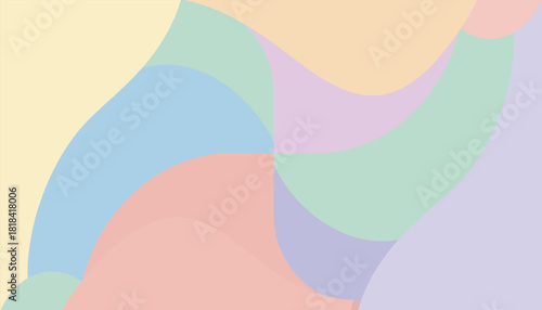 Flowing Abstract Lines Vector Graphic with Subtle Gradient Shifts, Ideal for Branding, Brochures, and Artistic Compositions