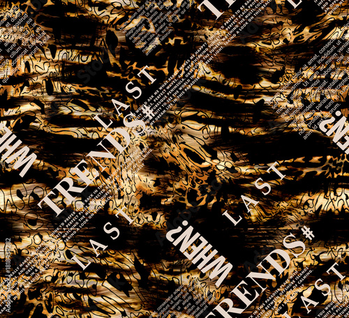 Trend writing black and yellow color pattern,Leopard,Animal,Pattern.,Design,For,Cheetah,Colored,Textile,Fabric,Printing.