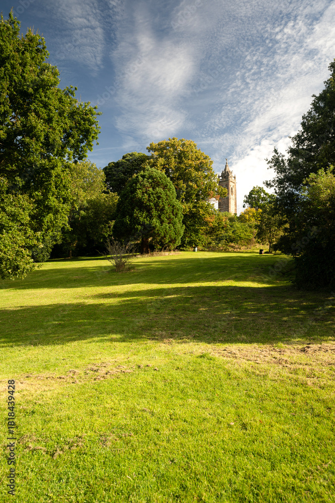 Fotografie Cabot Tower Shot From Brandon Hill