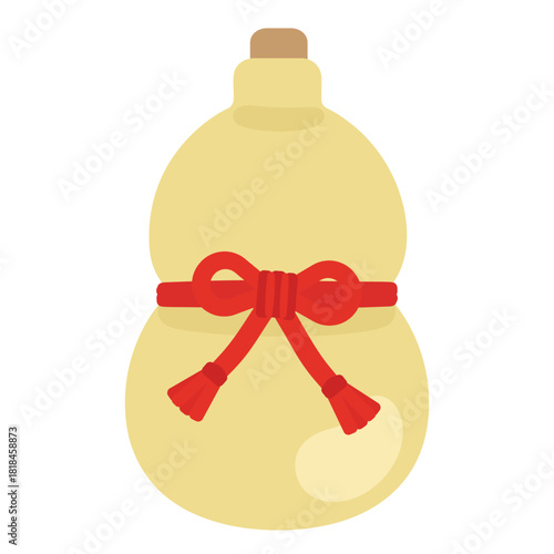 ひょうたん酒　イラスト